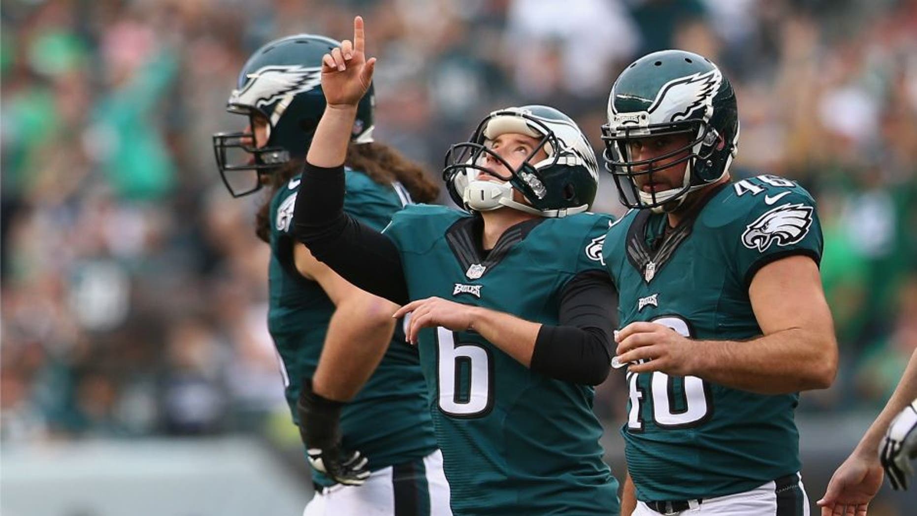 during the second quarter at Lincoln Financial Field on December 13, 2015 in Philadelphia, Pennsylvania.