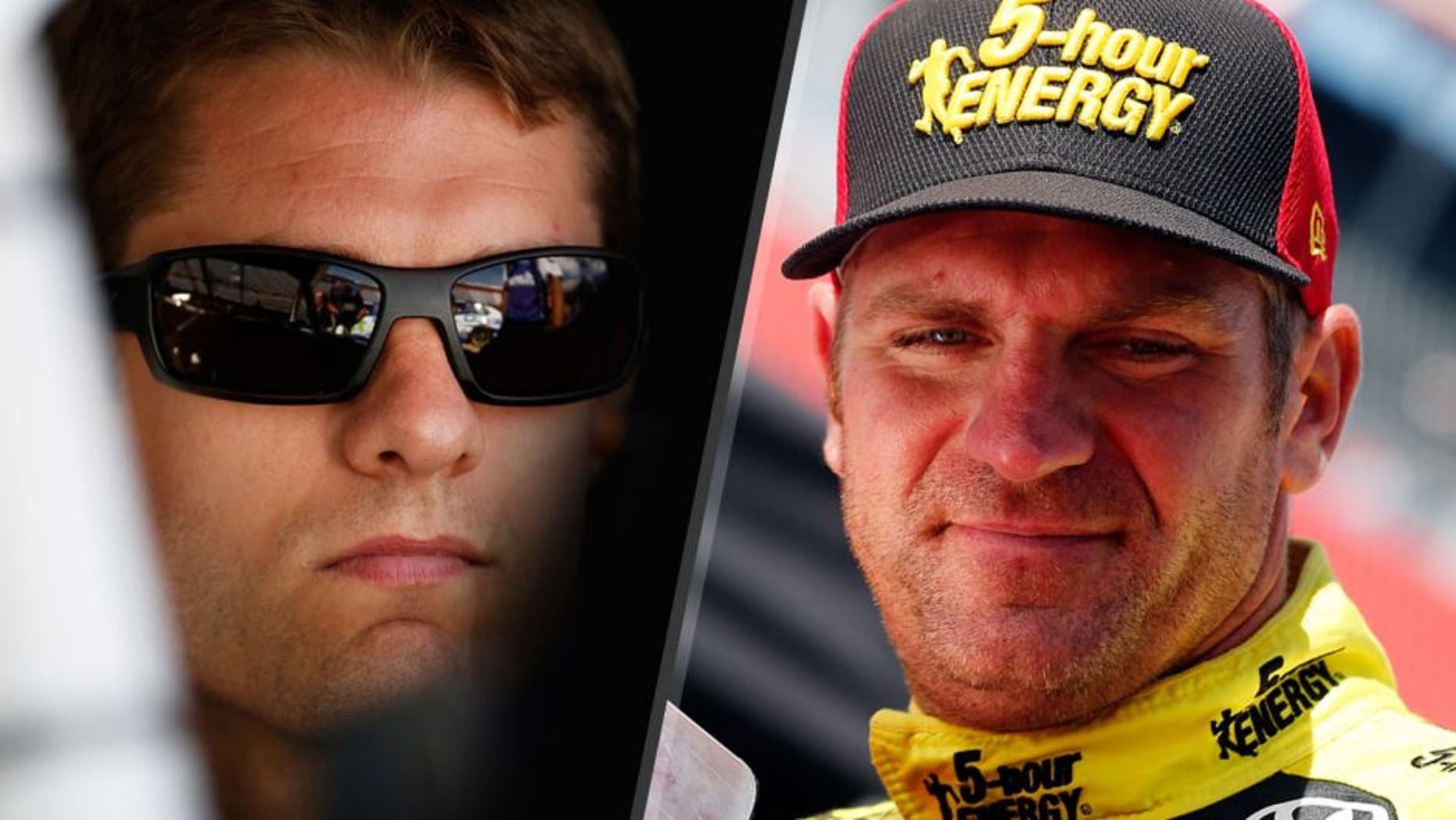 BRISTOL, TN - AUGUST 21: David Ragan, driver of the #55 Aaron's Online Dream Machine Toyota, sits in his car during practice for the NASCAR Sprint Cup Series Irwin Tools Night Race at Bristol Motor Speedway on August 21, 2015 in Bristol, Tennessee. (Photo by Gregory Shamus/Getty Images) BRISTOL, TN - AUGUST 21: Clint Bowyer, driver of the #15 5-hour Energy Toyota, climbs into his car during practice for the NASCAR Sprint Cup Series Irwin Tools Night Race at Bristol Motor Speedway on August 21, 2015 in Bristol, Tennessee. (Photo by Brian Lawdermilk/Getty Images)