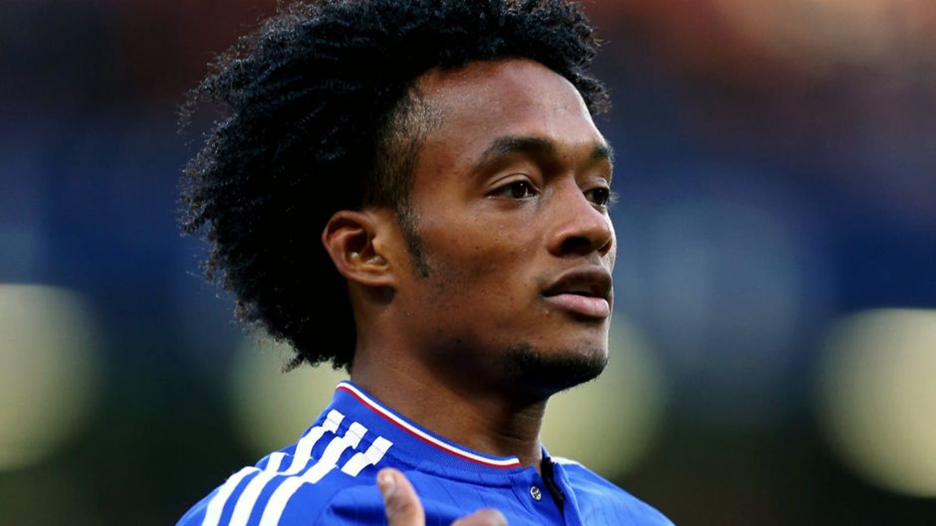 LONDON, ENGLAND - AUGUST 03: Juan Cuadrado of Chelsea during the pre-season friendly between Chelsea and Fiorentina at Stamford Bridge on August 5, 2015 in London, England. (Photo by Catherine Ivill - AMA/Getty Images)