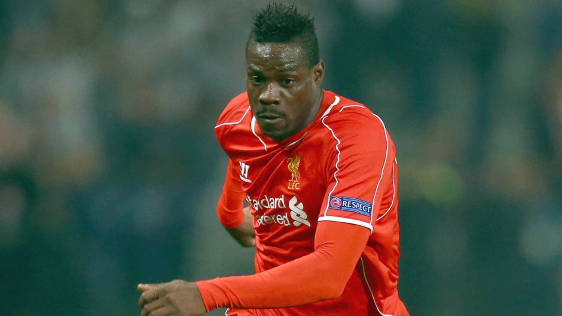 ISTANBUL, TURKEY - FEBRUARY 26: Mario Balotelli of Liverpool during the 2nd leg of the UEFA Europa League Round of 32 match between Besiktas and Liverpool at the Ataturk Olympic Stadium on February 26, 2015 in Istanbul, Turkey. (Photo by Richard Heathcote/Getty Images)