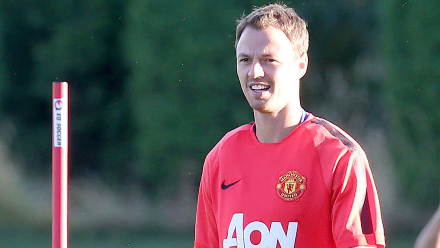 SEATTLE, WA - JULY 16: Jonny Evans of Manchester United in action during a first team training session as part of their pre-season tour of the USA at VMAC on July 16, 2015 in Seattle, Washington. (Photo by Matthew Peters/Man Utd via Getty Images)