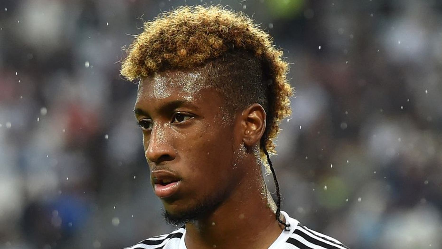 TURIN, ITALY - AUGUST 23: Kingsley Coman of Juventus FC looks on during the Serie A match between Juventus FC and Udinese Calcio at Juventus Arena on August 23, 2015 in Turin, Italy. (Photo by Valerio Pennicino/Getty Images)