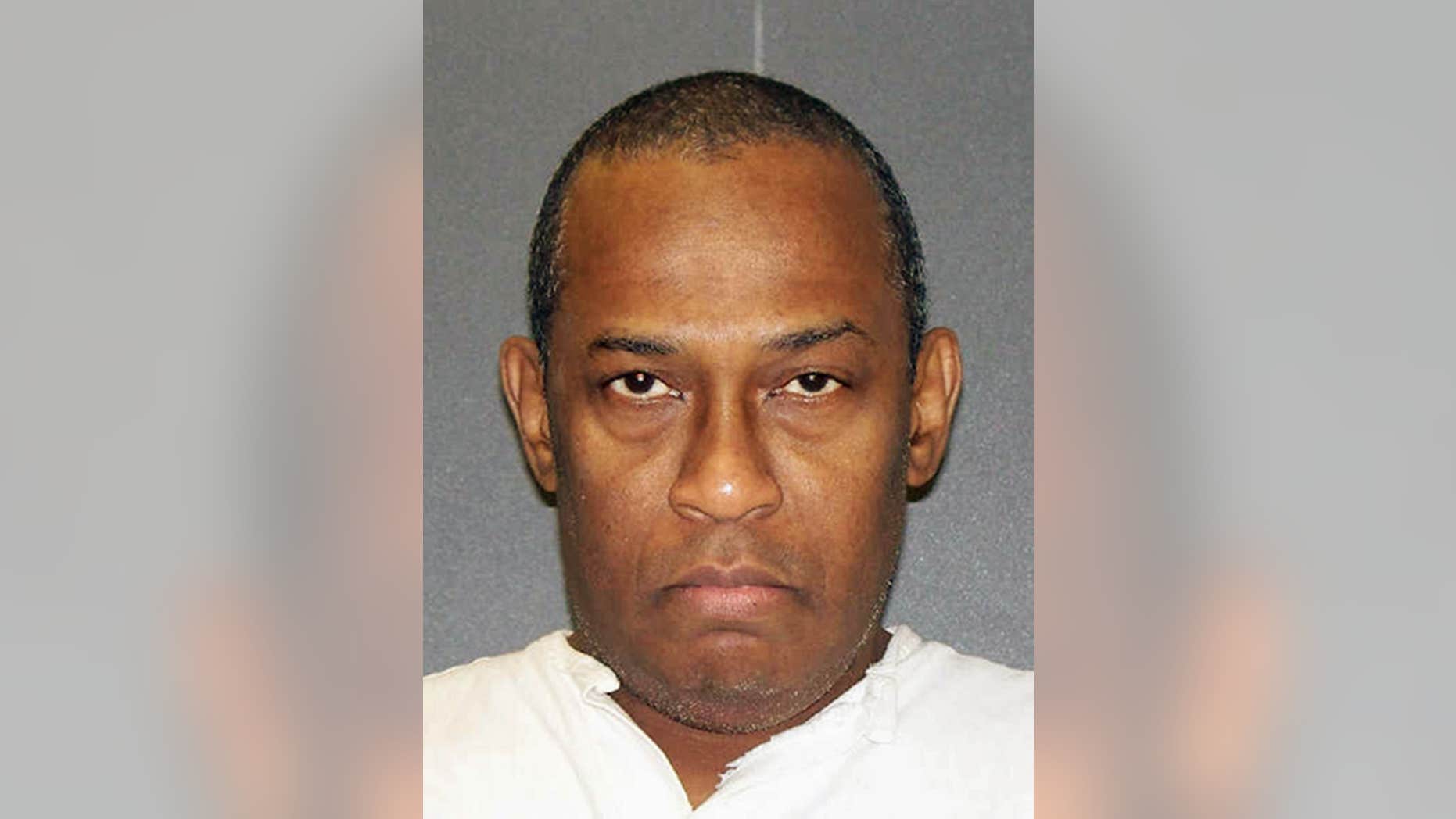 This undated photo provided by the Texas Department of Criminal Justice shows death row inmate Gerald Eldridge.