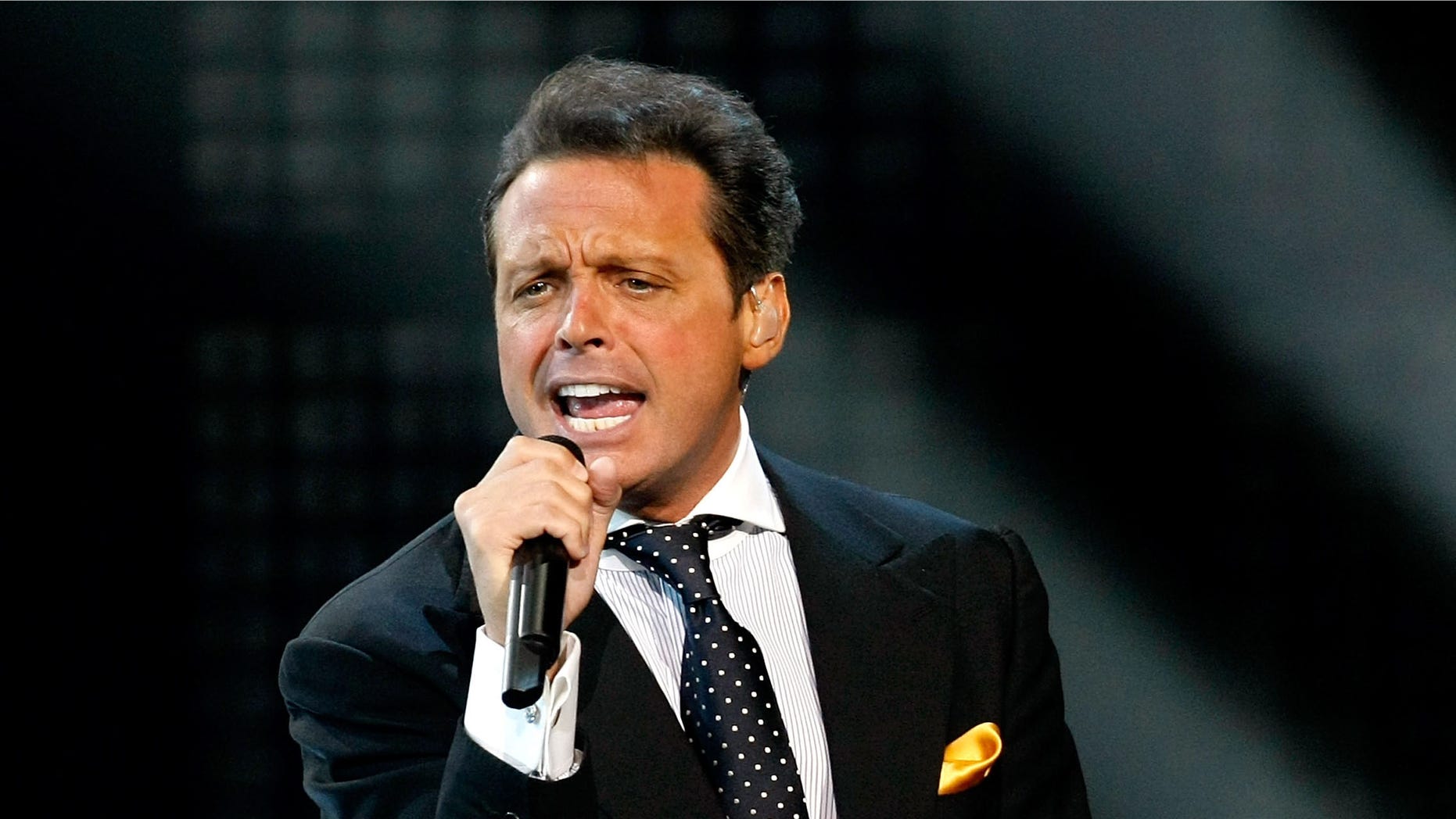 Singer Luis Miguel performs during the first of four sold-out shows at The Colosseum at Caesars Palace September 15, 2010 in Las Vegas, Nevada. Miguel released a self-titled studio album on September 14.