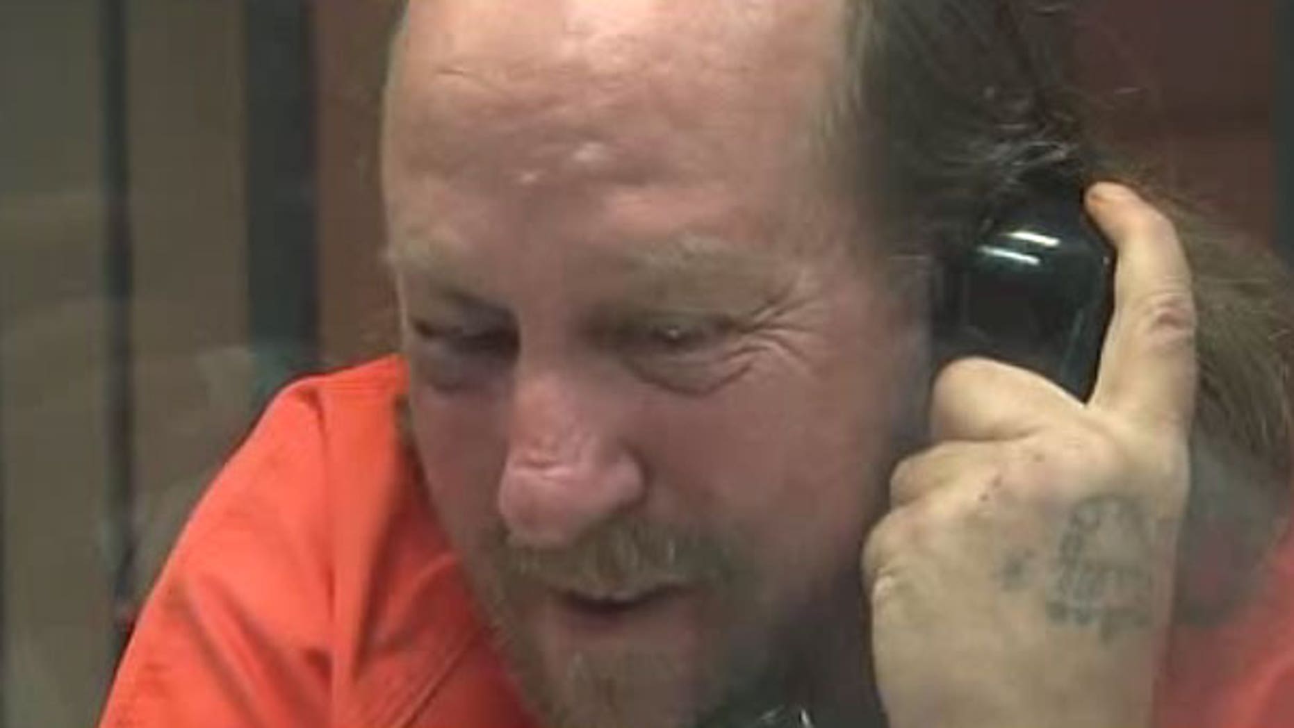 David Snek speaks to a Fox40 reporter from jail.