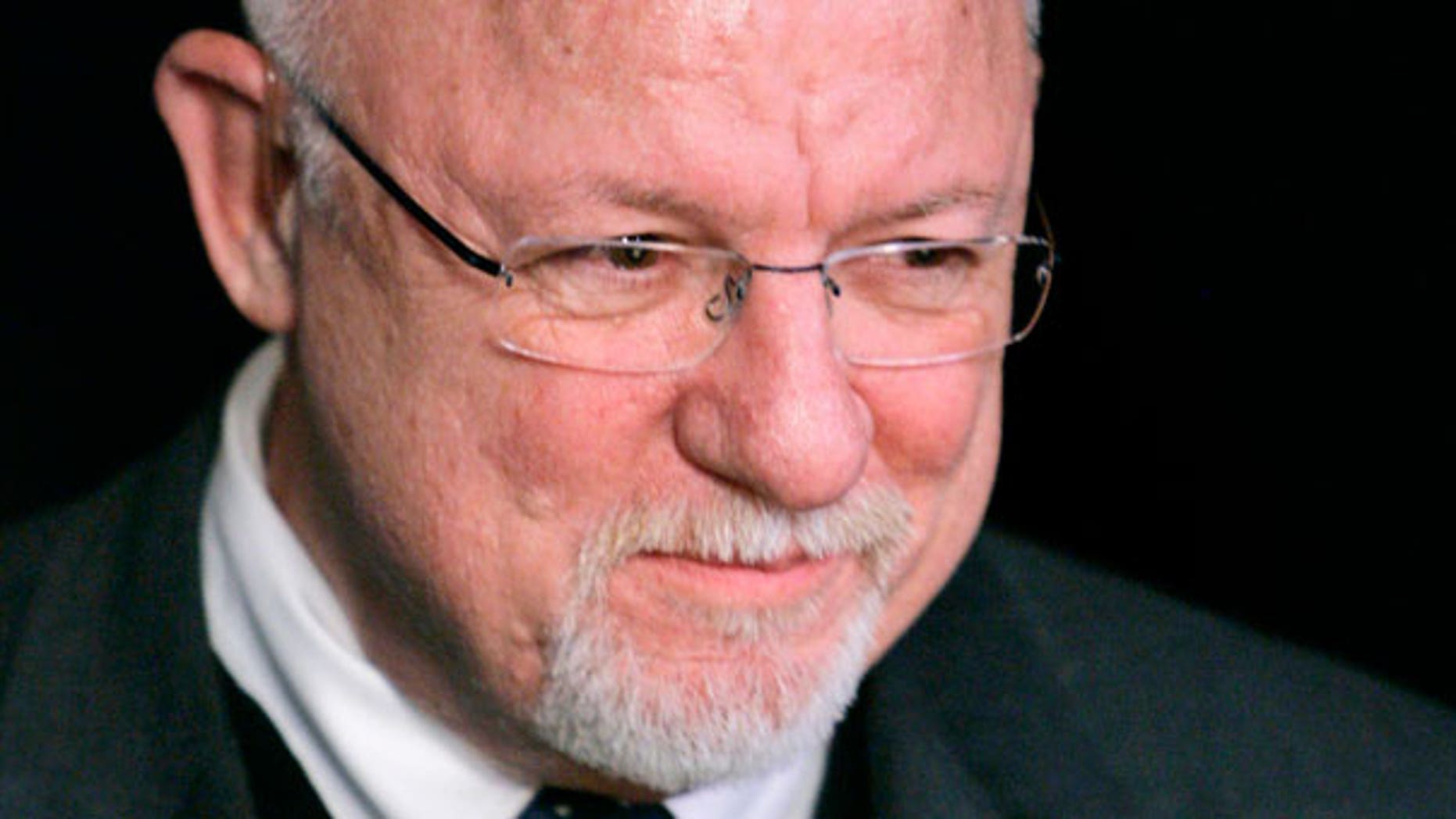 In this Jan. 3, 2008, file photo Ed Rollins, is interviewed in Des Moines, Iowa.