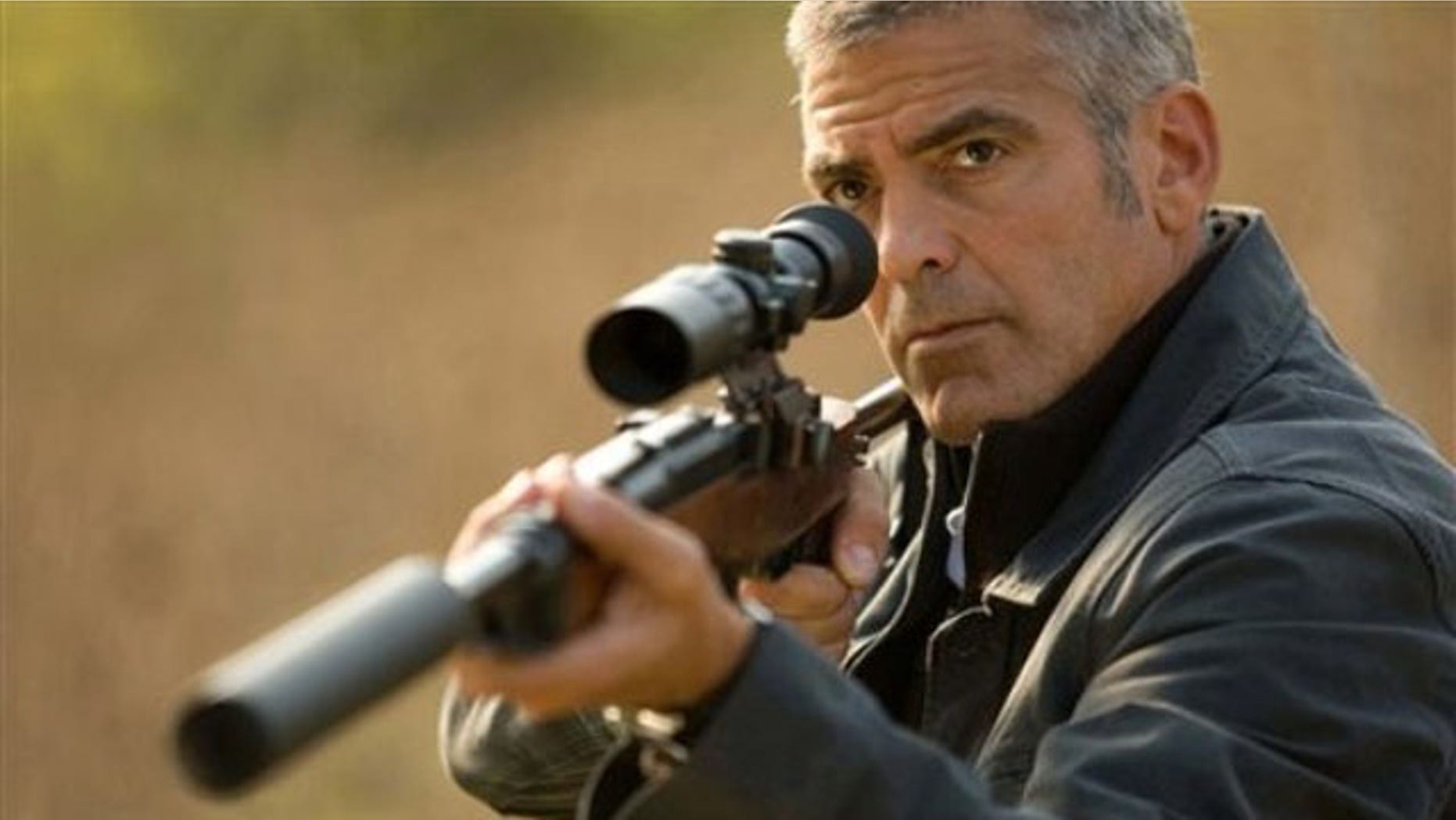 In this film publicity image released by Focus Features, George Clooney is shown in a scene from, "The American" (AP).