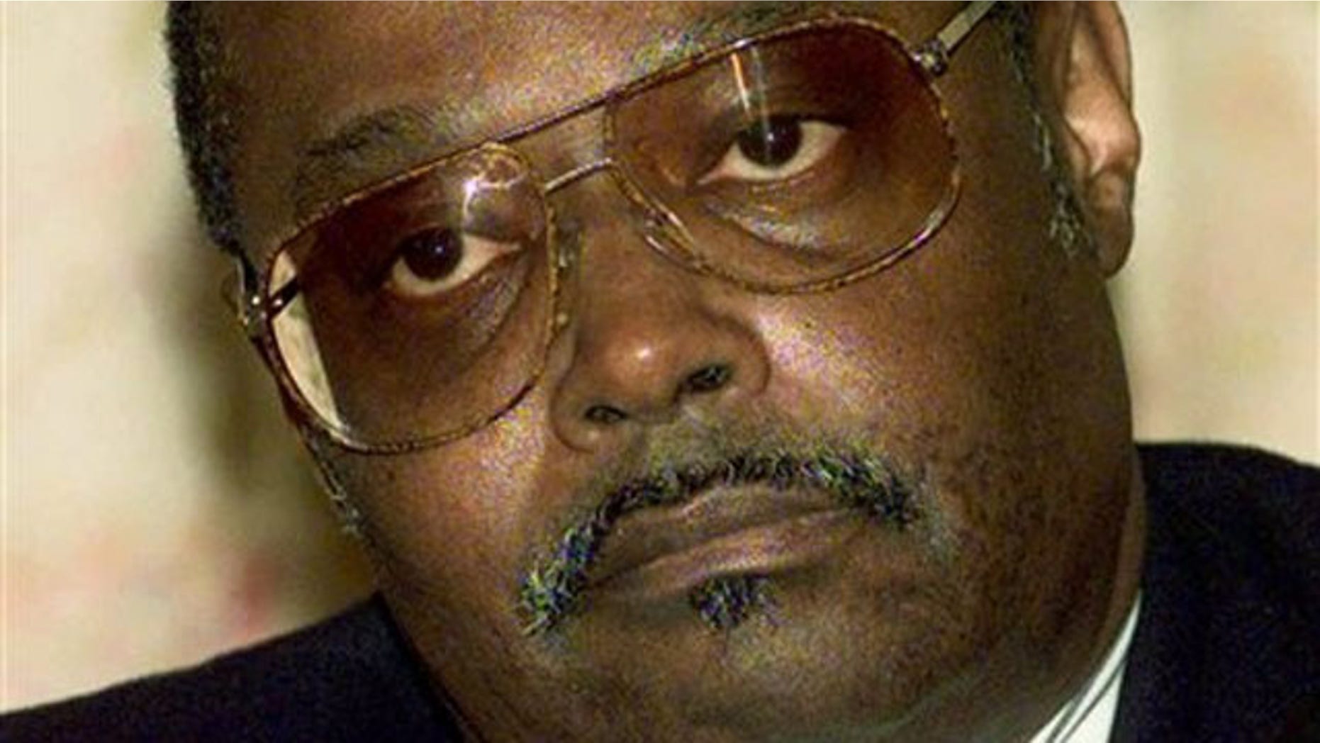 In a Sept. 24, 1997 file photo, Jefferson Thomas, one of the nine students that integrated Central High School in 1957 in Little Rock, Ark. listens during a news conference in Little Rock, Ark. (AP).