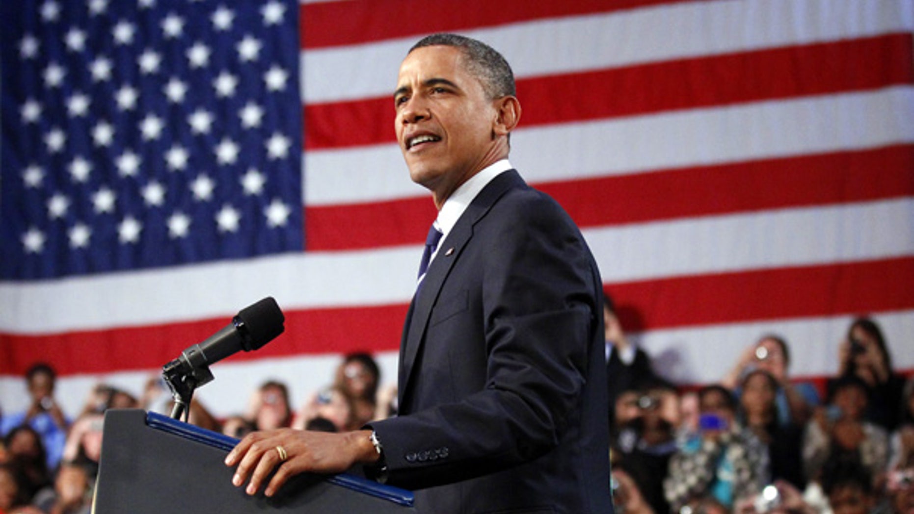 Sept. 8: President Barack Obama delivers remarks on the economy at Cuyahoga Community College in Parma, Ohio.