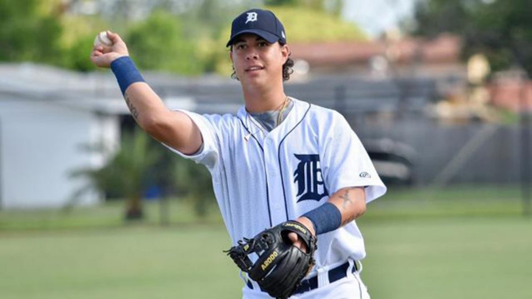 Magglio Ordonez Jr. hit .108 in 19 games with the Gulf Coast League Tigers this summer. (Tom Hagerty/MiLB.com)