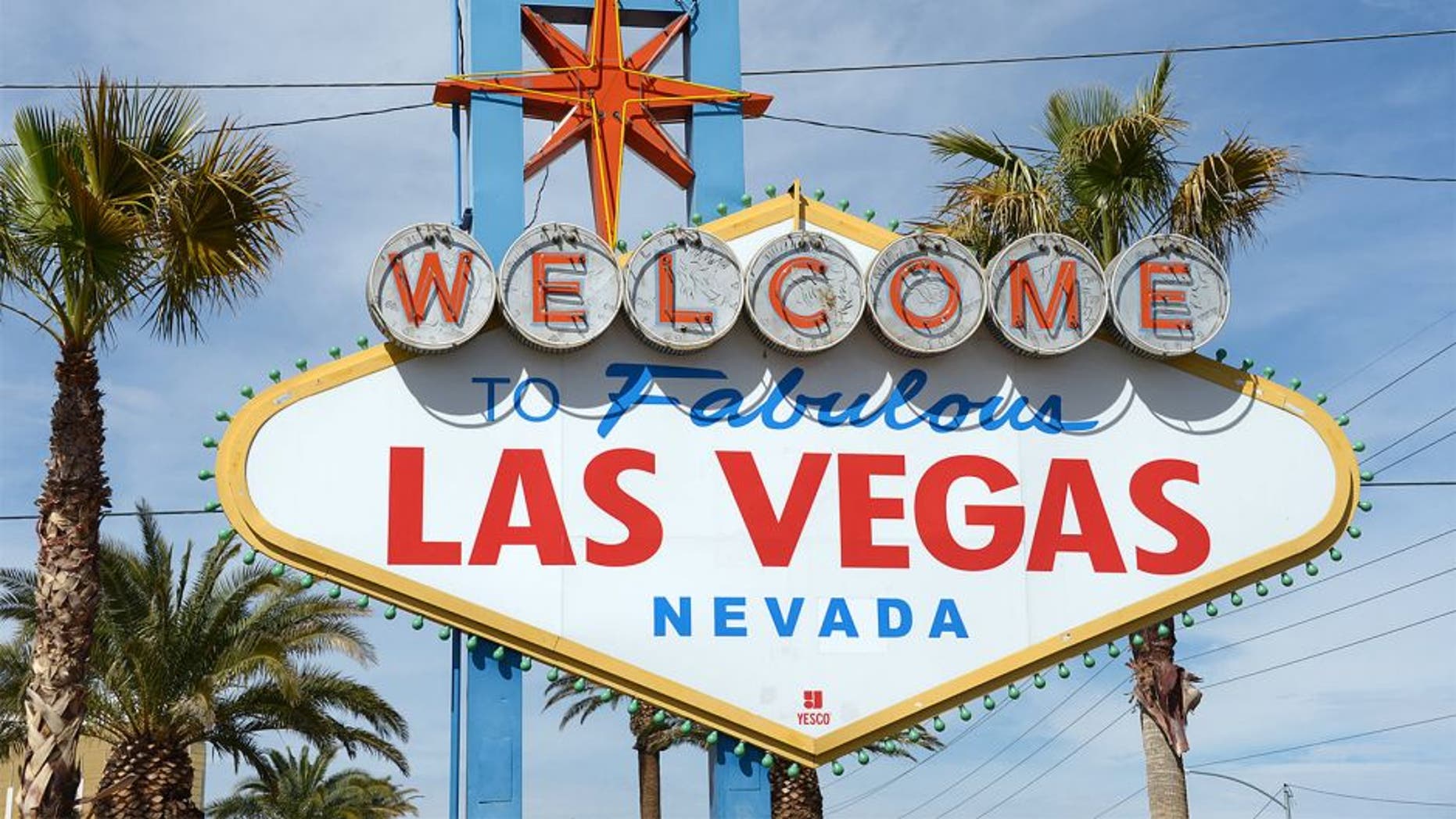 Mar 15, 2013; Las Vegas, NV, USA; General view of the "Welcome to Fabulous Las Vegas, Nevada" sign on Las Vegas Blvd. Mandatory Credit: Kirby Lee-USA TODAY Sports