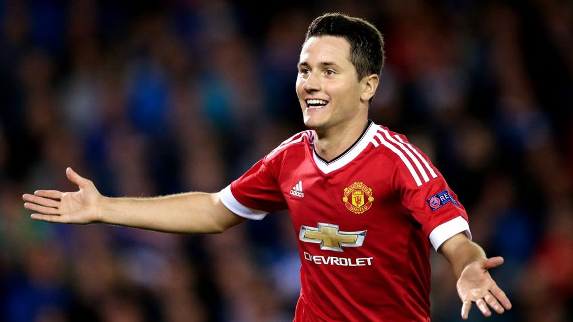 Ander Herrera of Manchester United during the UEFA Champions League play-offs match between Club Brugge and Manchester United on August 26, 2015 at the Jan Breydel stadium in Brugge, Belgium.(Photo by VI Images via Getty Images)