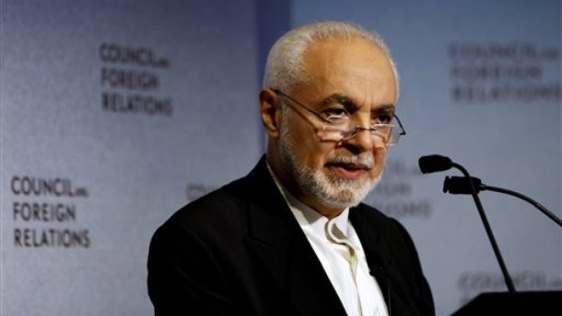 Sept. 13: Imam Feisal Abdul Rauf, executive director of the Cordoba Initiative, addresses the Council on Foreign Relations in New York (AP).