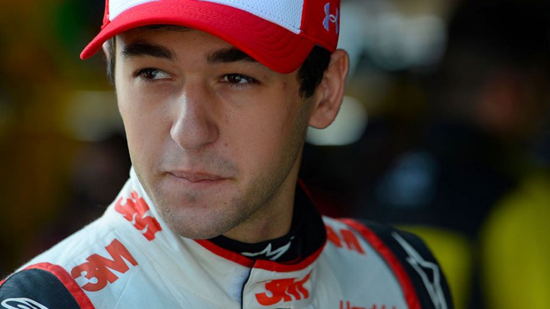 RICHMOND, VA - SEPTEMBER 09: Chase Elliott, driver of the #24 3M/American Red Cross Chevrolet, stands in the garage area during practice for the NASCAR Sprint Cup Series Federated Auto Parts 400 at Richmond International Raceway on September 9, 2016 in Richmond, Virginia. (Photo by Robert Laberge/Getty Images)