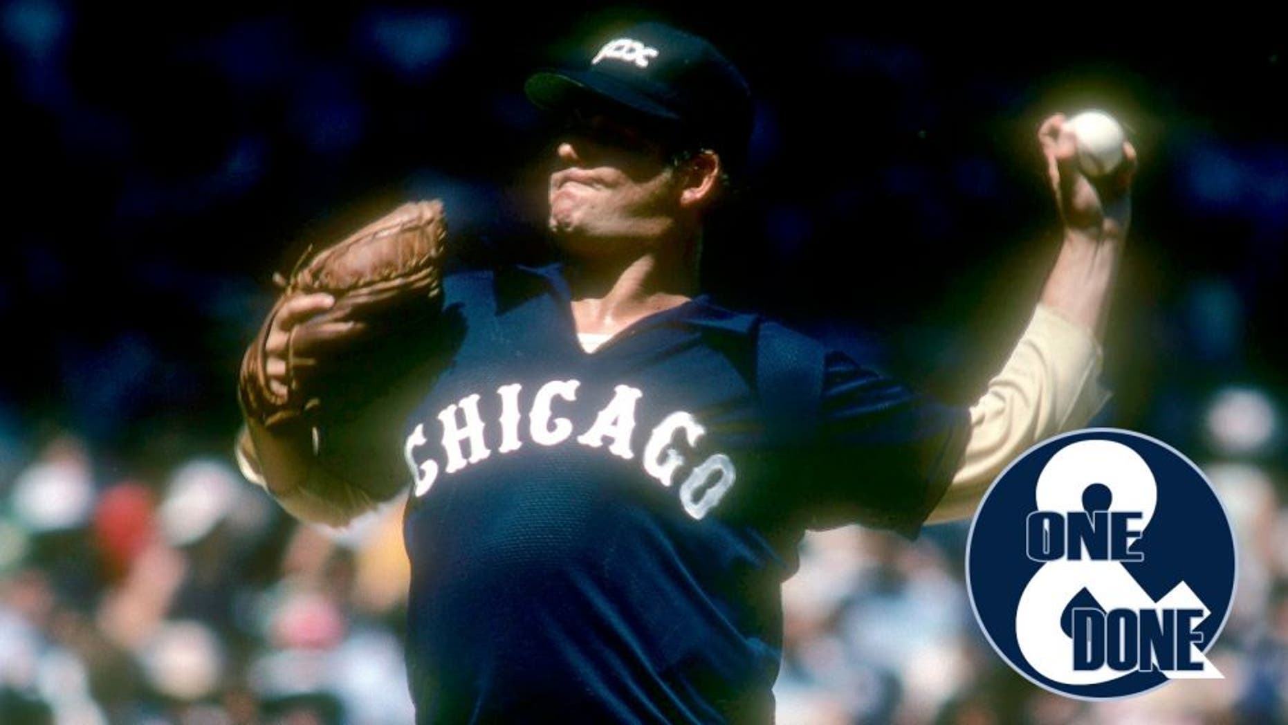 NEW YORK - CIRCA 1978: Pitcher Wilbur Wood #28 of the Chicago White Sox pitches against the New York Yankees during a Major League Baseball game circa 1978 at Yankee Stadium in the Bronx Borough of New York City. Wood played for the White Sox from 1967-78. (Photo by Focus on Sport/Getty Images)