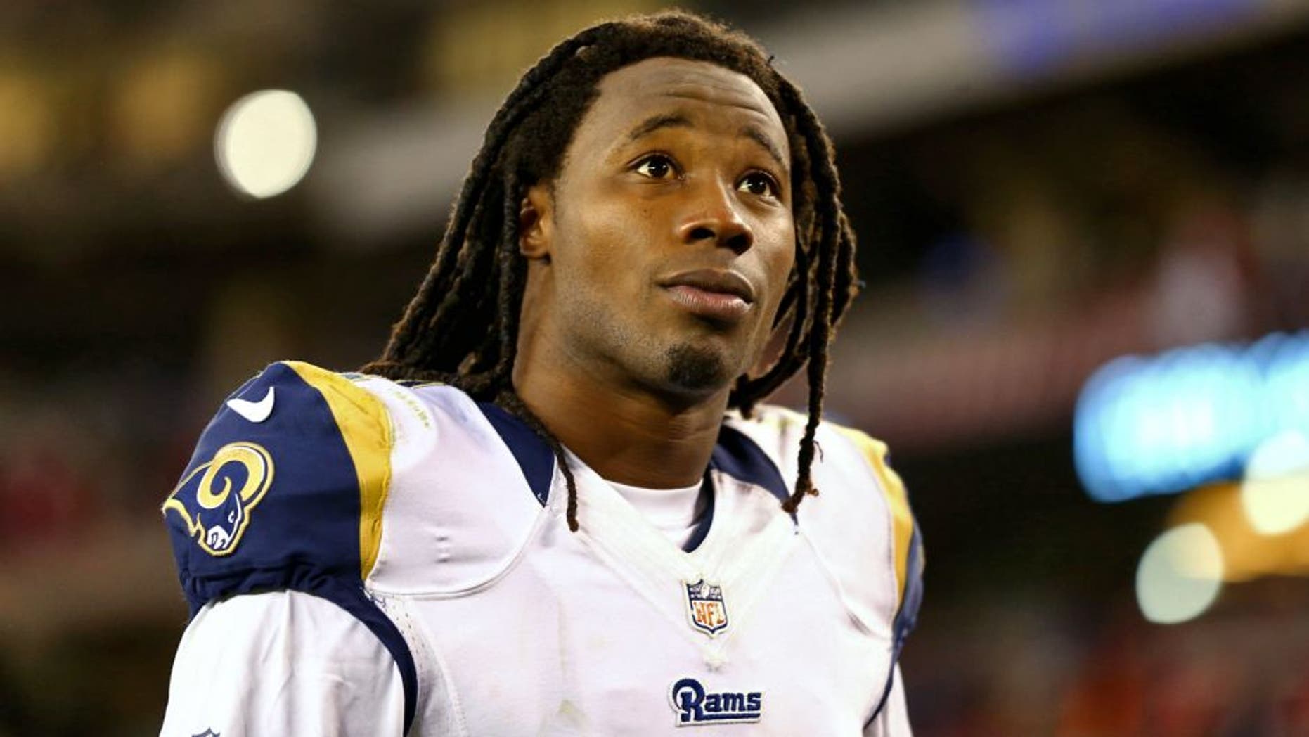 Dec 8, 2013; Phoenix, AZ, USA; St. Louis Rams cornerback Janoris Jenkins against the Arizona Cardinals at University of Phoenix Stadium. Mandatory Credit: Mark J. Rebilas-USA TODAY Sports
