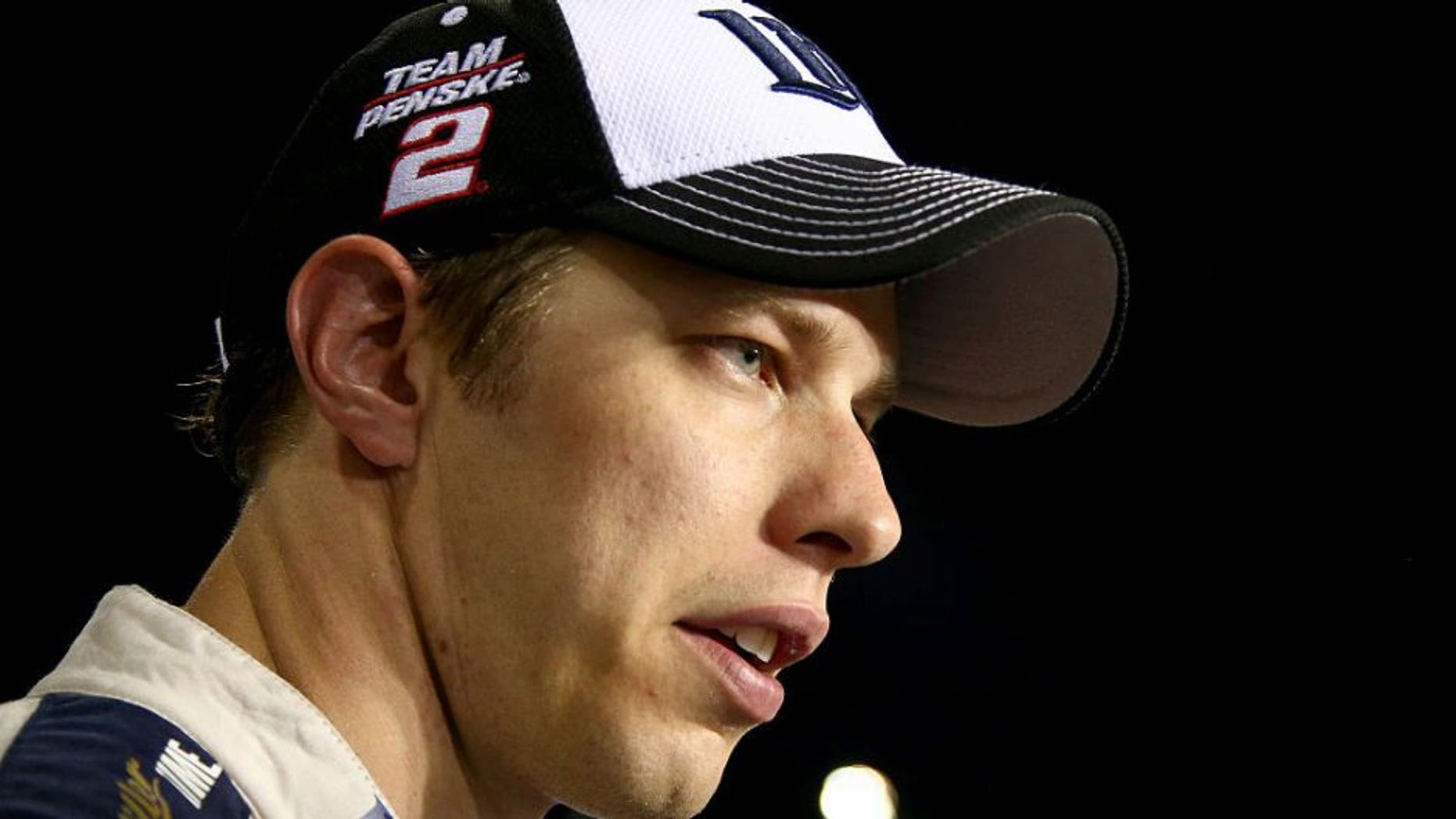 RICHMOND, VA - SEPTEMBER 10: Brad Keselowski, driver of the #2 Miller Lite Ford, stands on the grid after the NASCAR Sprint Cup Series Federated Auto Parts 400 at Richmond International Raceway on September 10, 2016 in Richmond, Virginia. (Photo by Sarah Crabill/Getty Images)