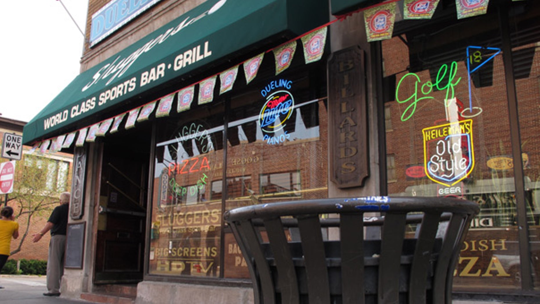 Sept. 20: The Chicago sports bar where a man was arrested for allegedly placing a backback he thought contained a bomb.