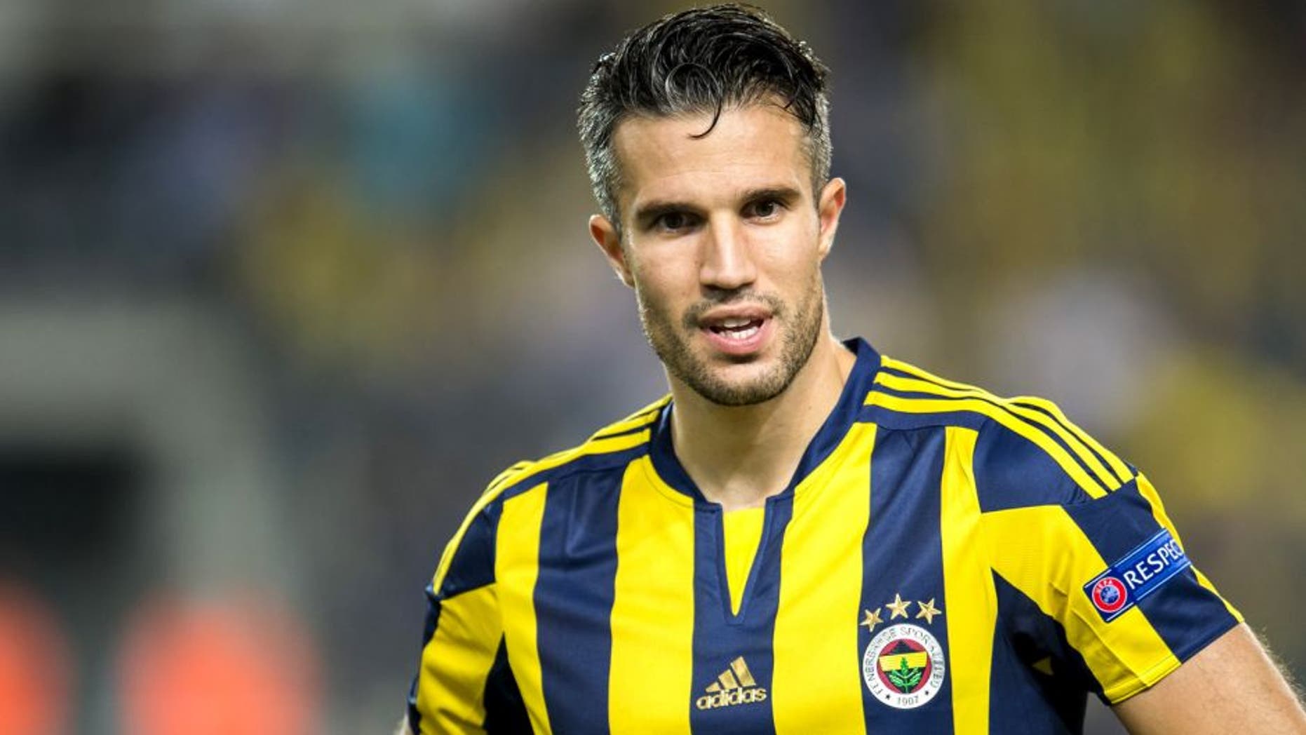 Robin van Persie of Fenerbahce during the UEFA Europa League match between Fenerbahce SK v Molde FK on September 17, 2015 at the Sukru Saracoglu stadium in Istanbul, Turkey.(Photo by VI Images via Getty Images)
