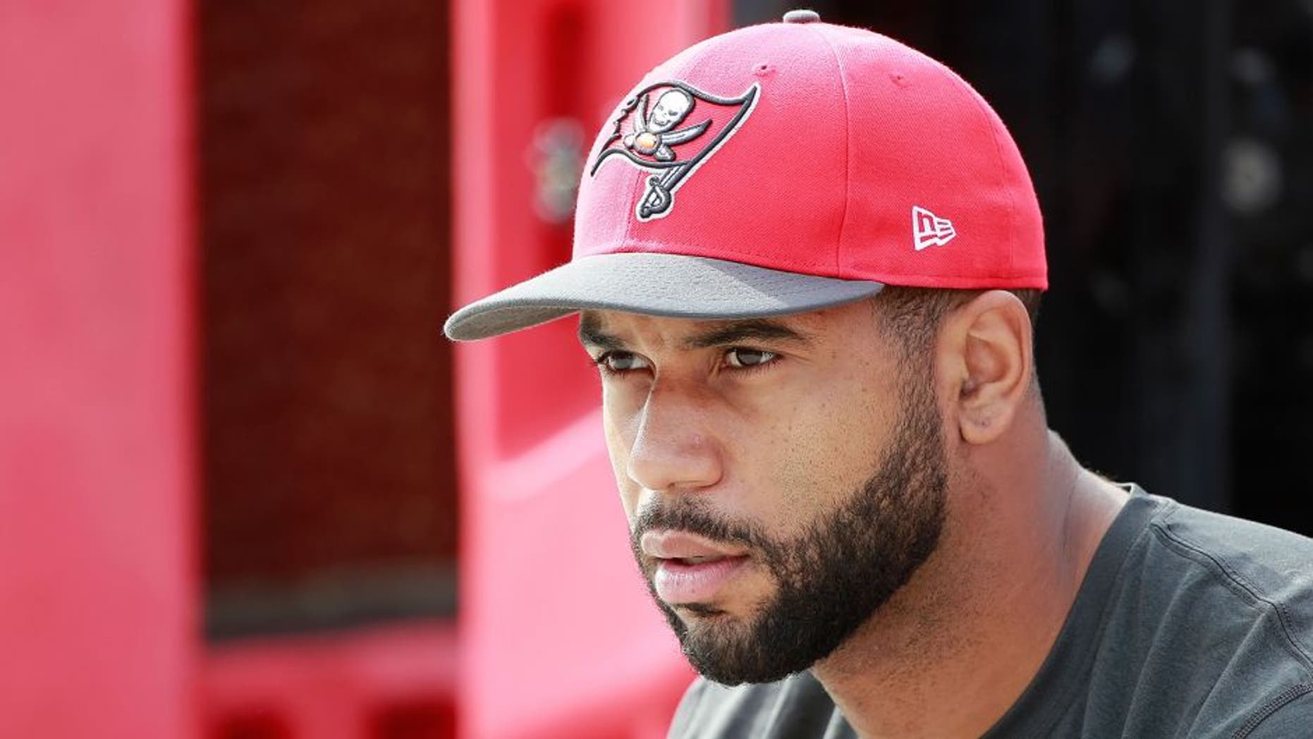 Nov 15, 2015; Tampa, FL, USA; Tampa Bay Buccaneers tight end Austin Seferian-Jenkins (87) prior to the game at Raymond James Stadium. Mandatory Credit: Kim Klement-USA TODAY Sports