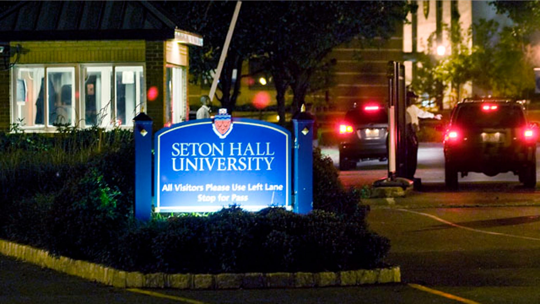 The Seton Hall University campus in East Orange, N.J.