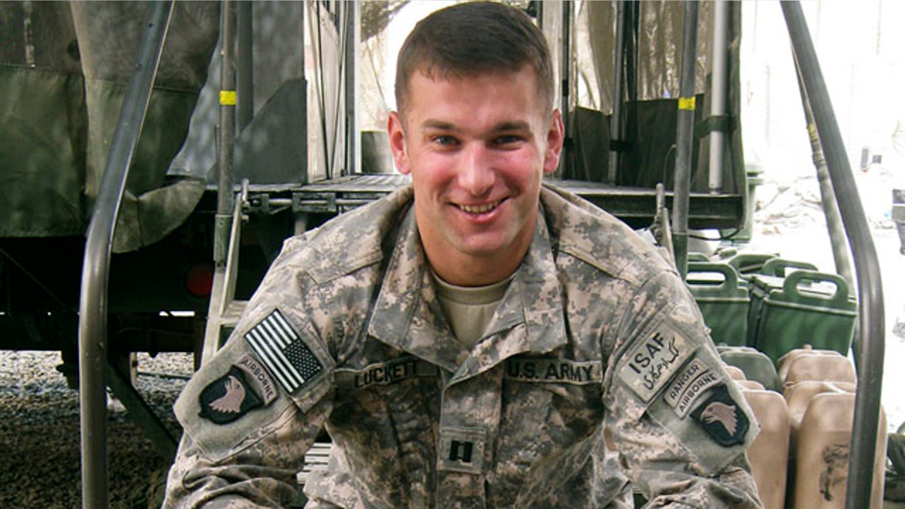 Sept. 14: U.S. Capt. Dan Luckett, 27, of Norcross, Ga., takes a seat at Combat Outpost Ashoqeh in Afghanistan's Kandahar province.