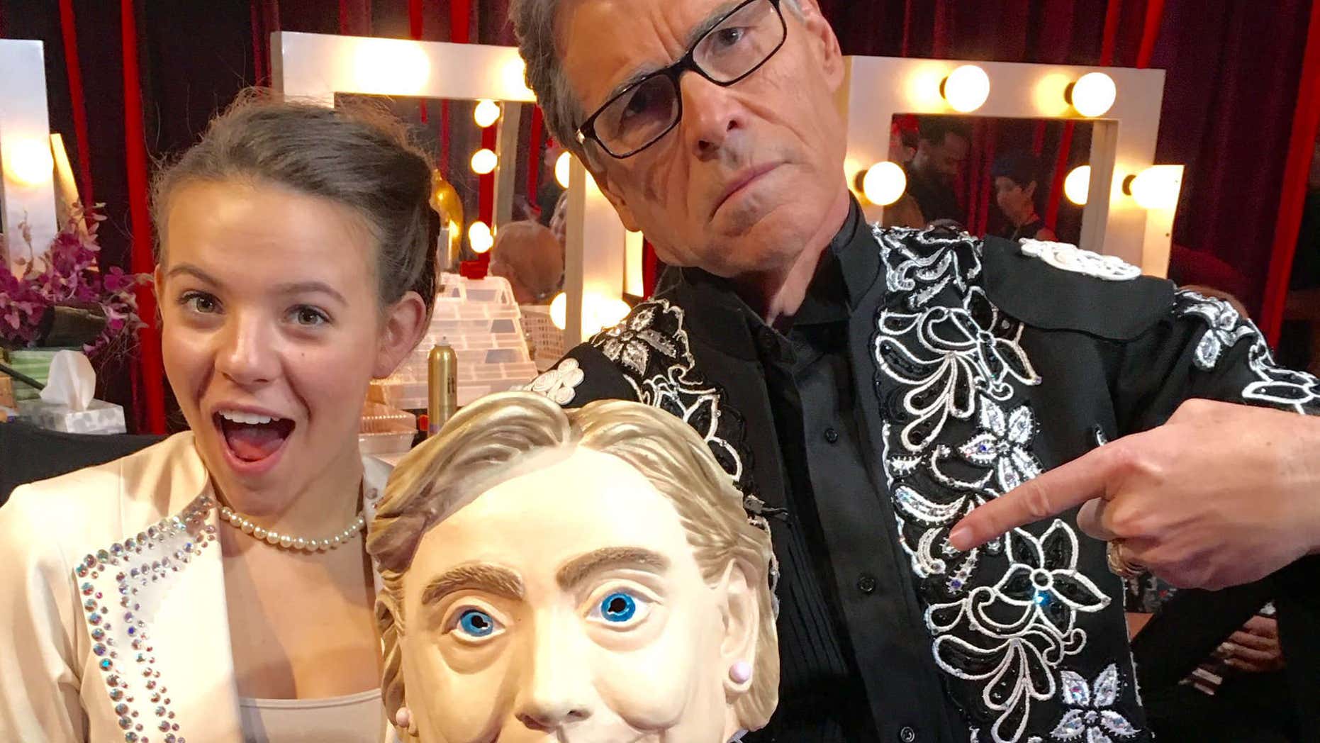Rick Perry and Emma Slater.