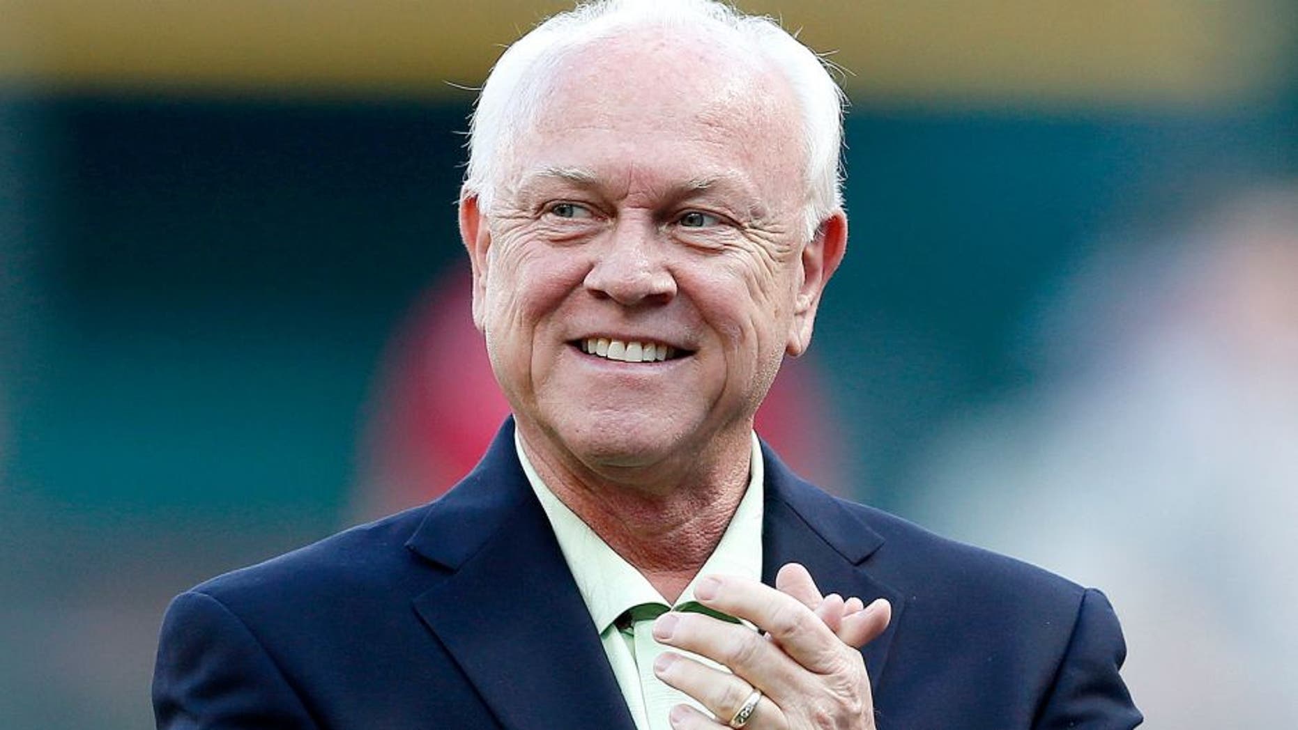 CINCINNATI, OH - MAY 24: Cincinnati Reds general manager Walt Jocketty looks on before the game against the Atlanta Braves at Great American Ball Park on May 24, 2012 in Cincinnati, Ohio. The Reds won 6-3. (Photo by Joe Robbins/Getty Images)