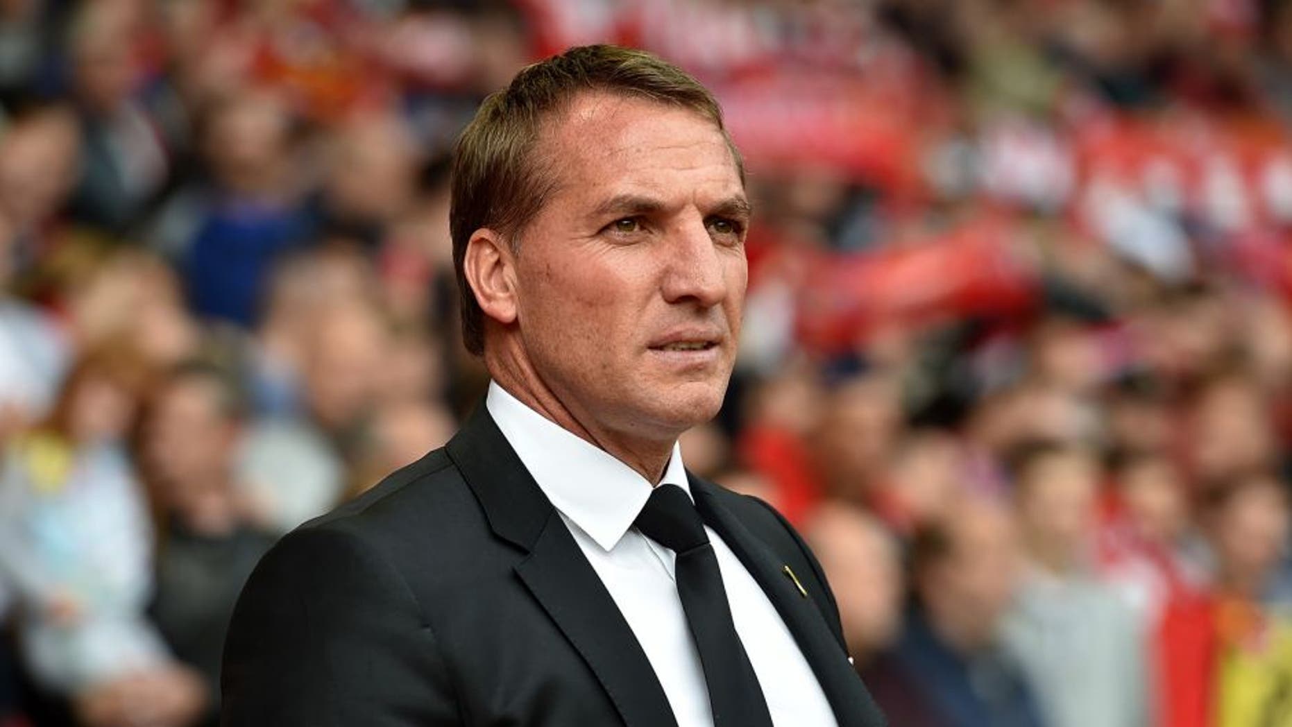 LIVERPOOL, ENGLAND - SEPTEMBER 26: (THE SUN OUT THE SUN ON SUNDAY OUT) Brendan Rodgers manager of Liverpool before the Barclays Premier League match between Liverpool and Aston Villa on September 26, 2015 in Liverpool, United Kingdom. (Photo by John Powell/Liverpool FC via Getty Images)