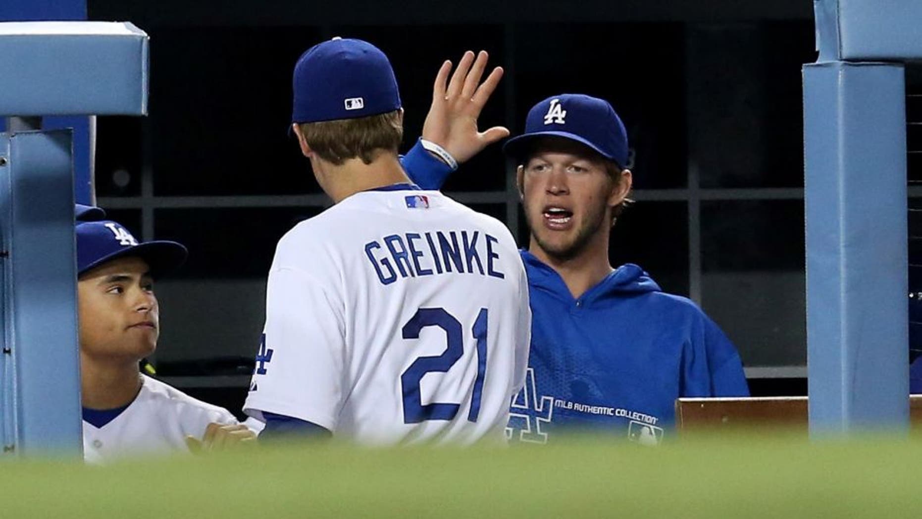 dodgers greinke jersey