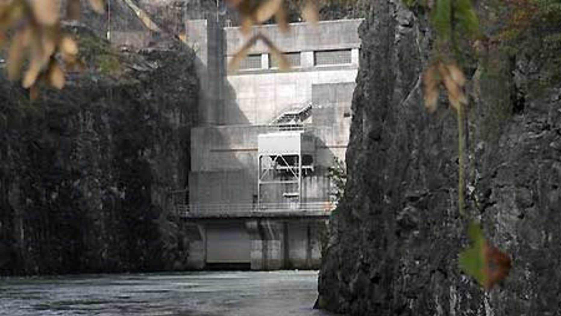 The Buford Dam on Georgia's Lake Lanier, font of a ongoing dispute between the governors of Florida, Alabama and Georgia.