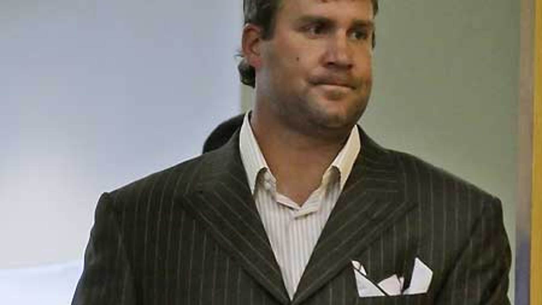 July 23: Pittsburgh Steelers quarterback Ben Roethlisberger arrives to make a statement in Pittsburgh.