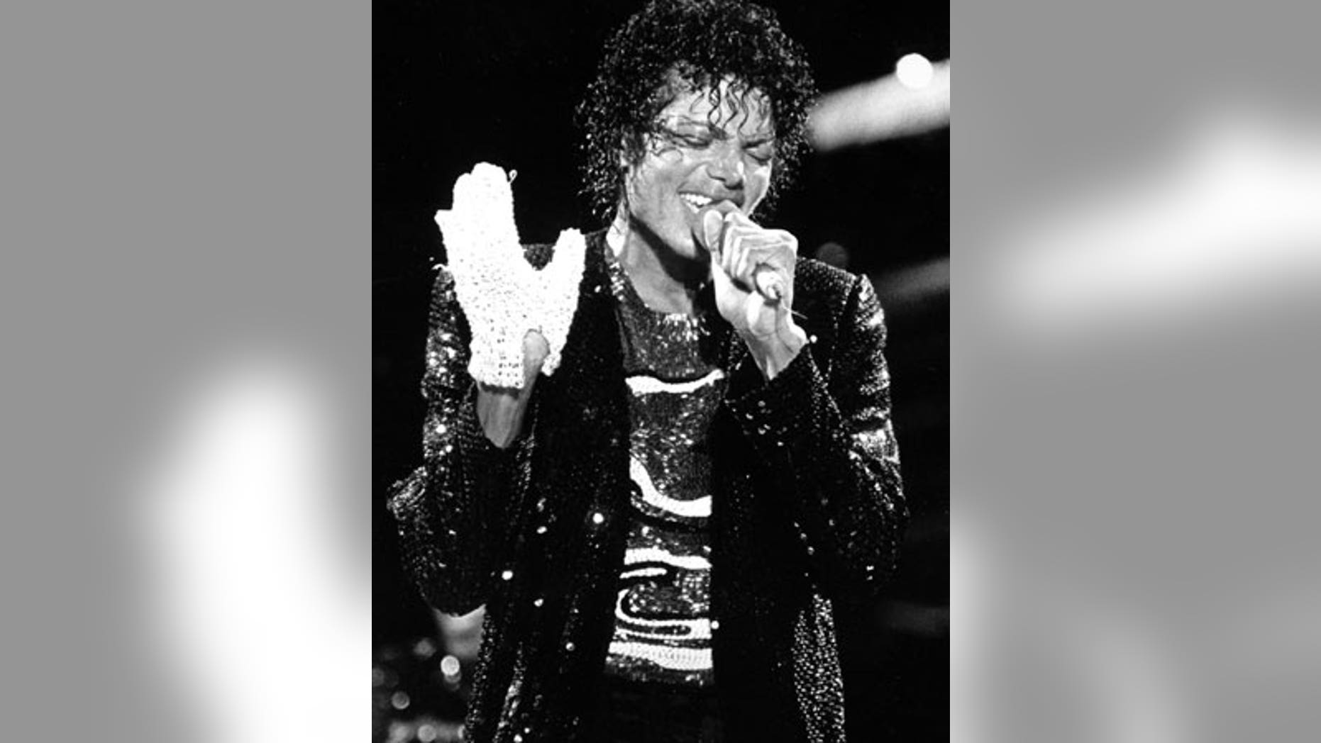 Michael Jackson, the consumate performer.