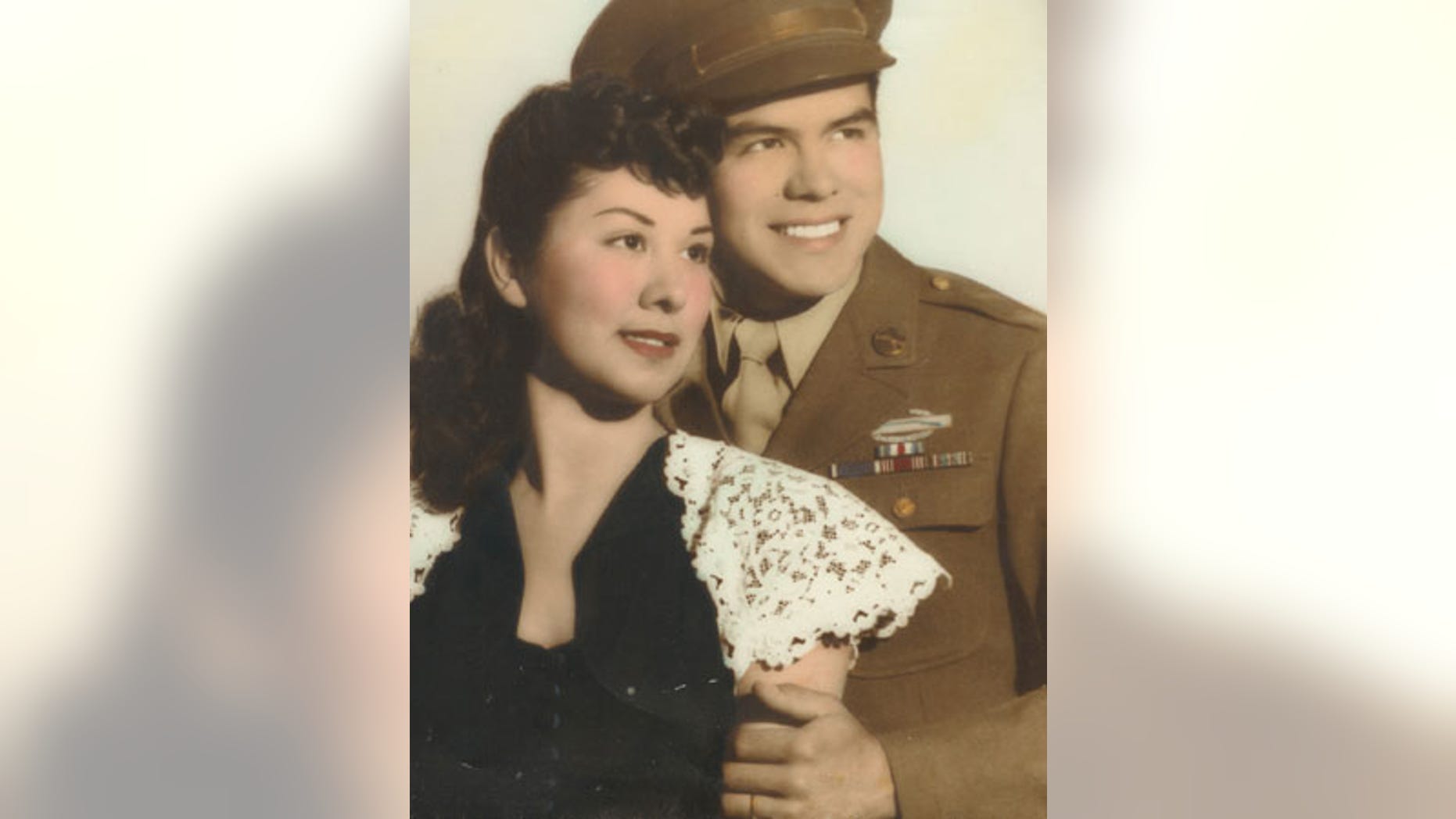 File: Angel Garcia and his wife