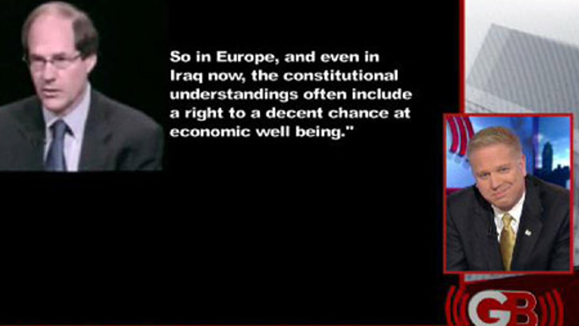 You have the right to move to Europe or Iraq, Cass
