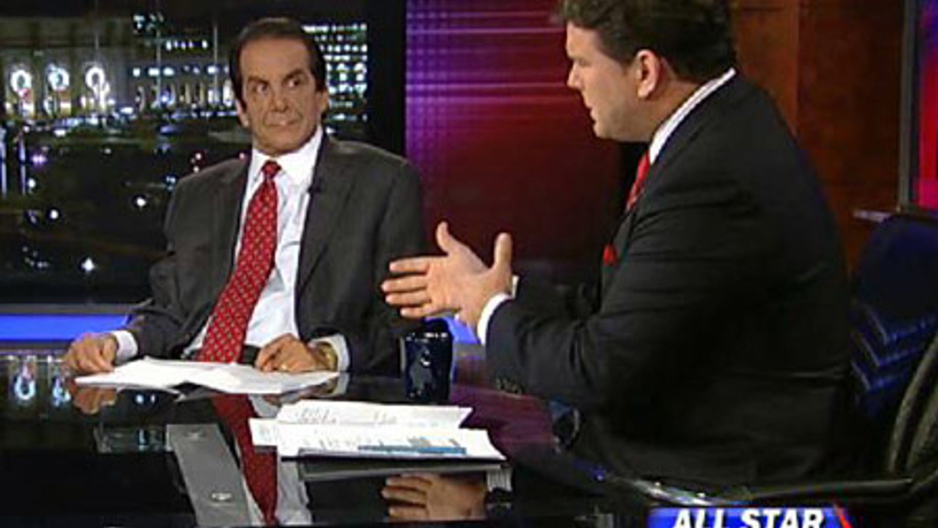 Charles Krauthammer with host Bret Baier
