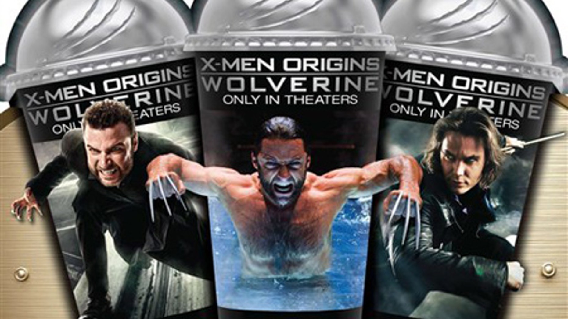 March 31: 7-Eleven created three Slurpee cups as part of the retailer's April promotion of X-Men Origins: Wolverine.