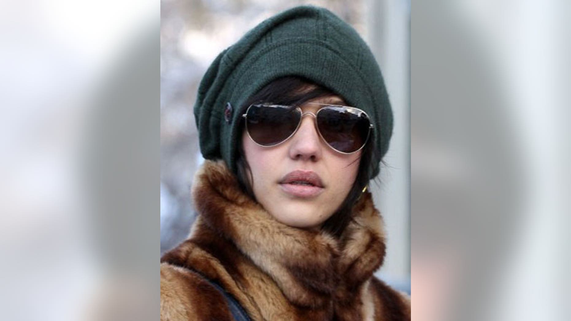 Actress Jessica Alba is seen here attending the 2010 Sundance Film Festival.