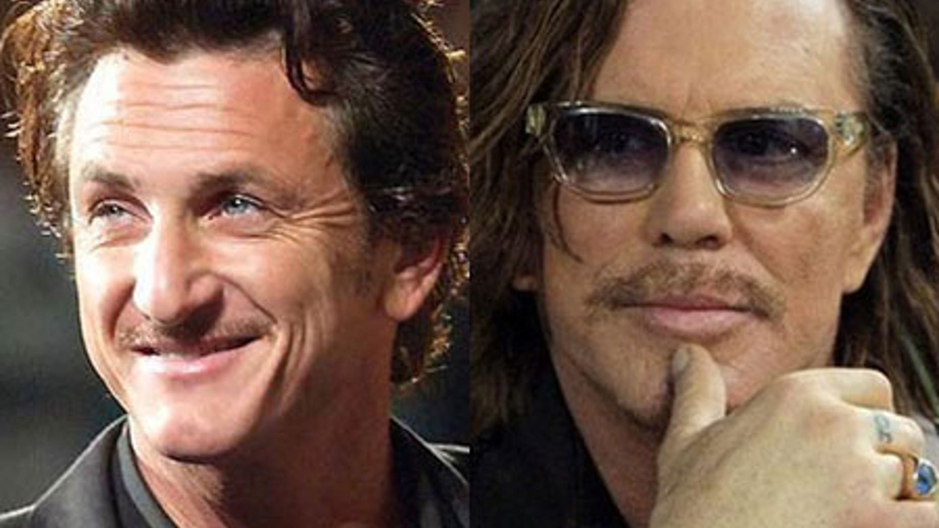 The competition is definitely between Sean Penn and Mickey Rourke, Dr. Oscar says.