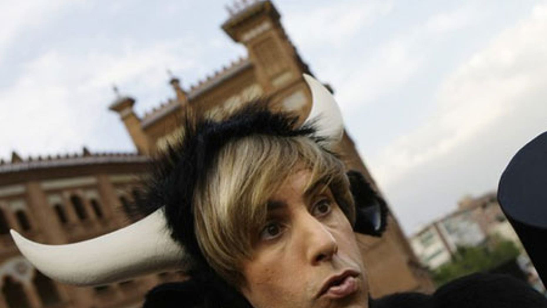 Sacha Baron Cohen stars as a flamboyantly gay interviewer in his comedy 'Bruno.'