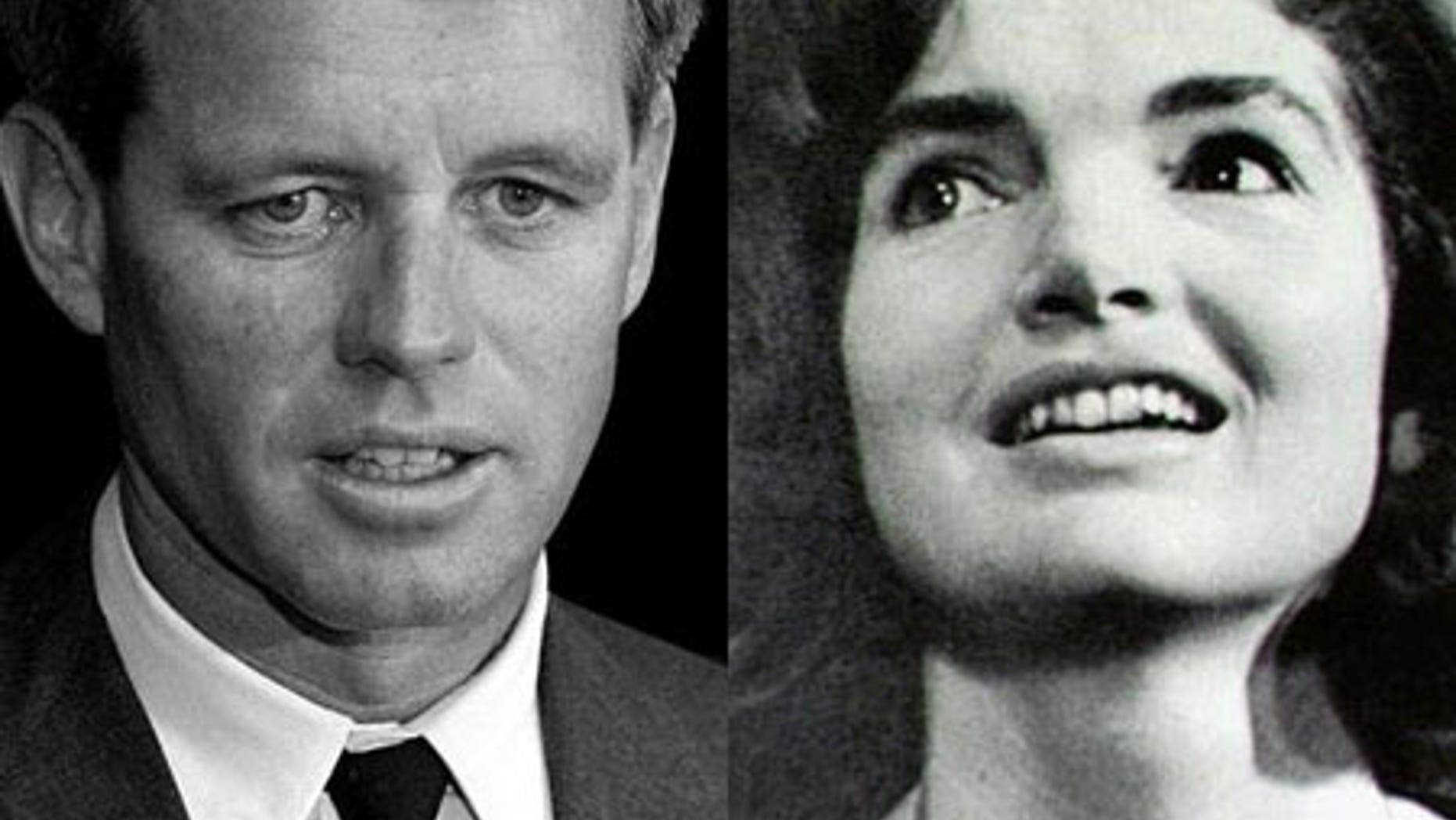 Bobby Kennedy and Jackie Kennedy