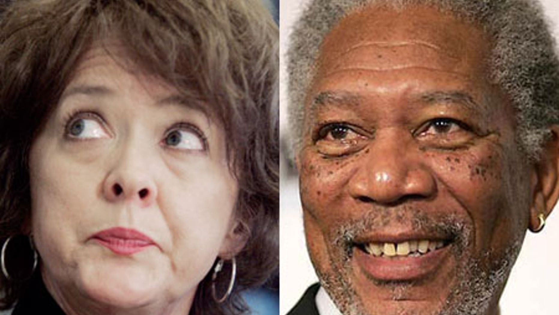 Demaris Meyer (right) is suing actor Morgan Freeman for negligence stemming from an accident last summer.