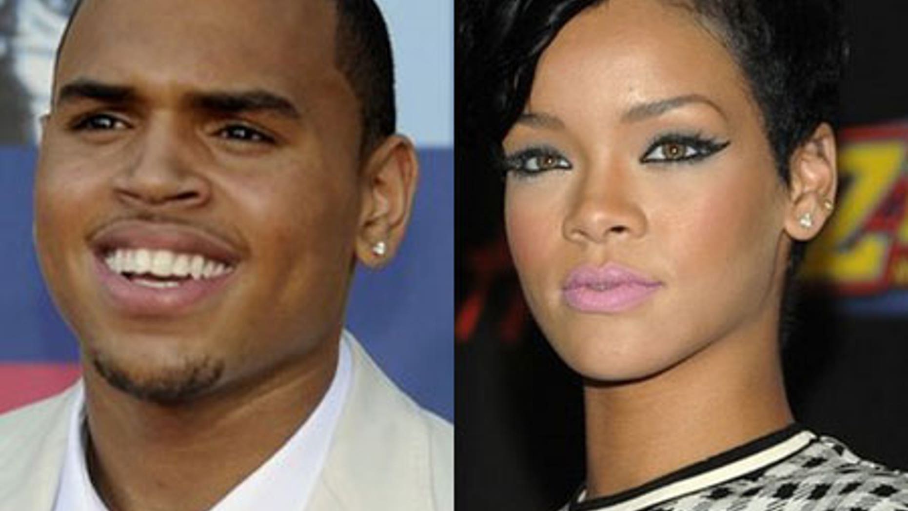 Chris Brown and Rihanna