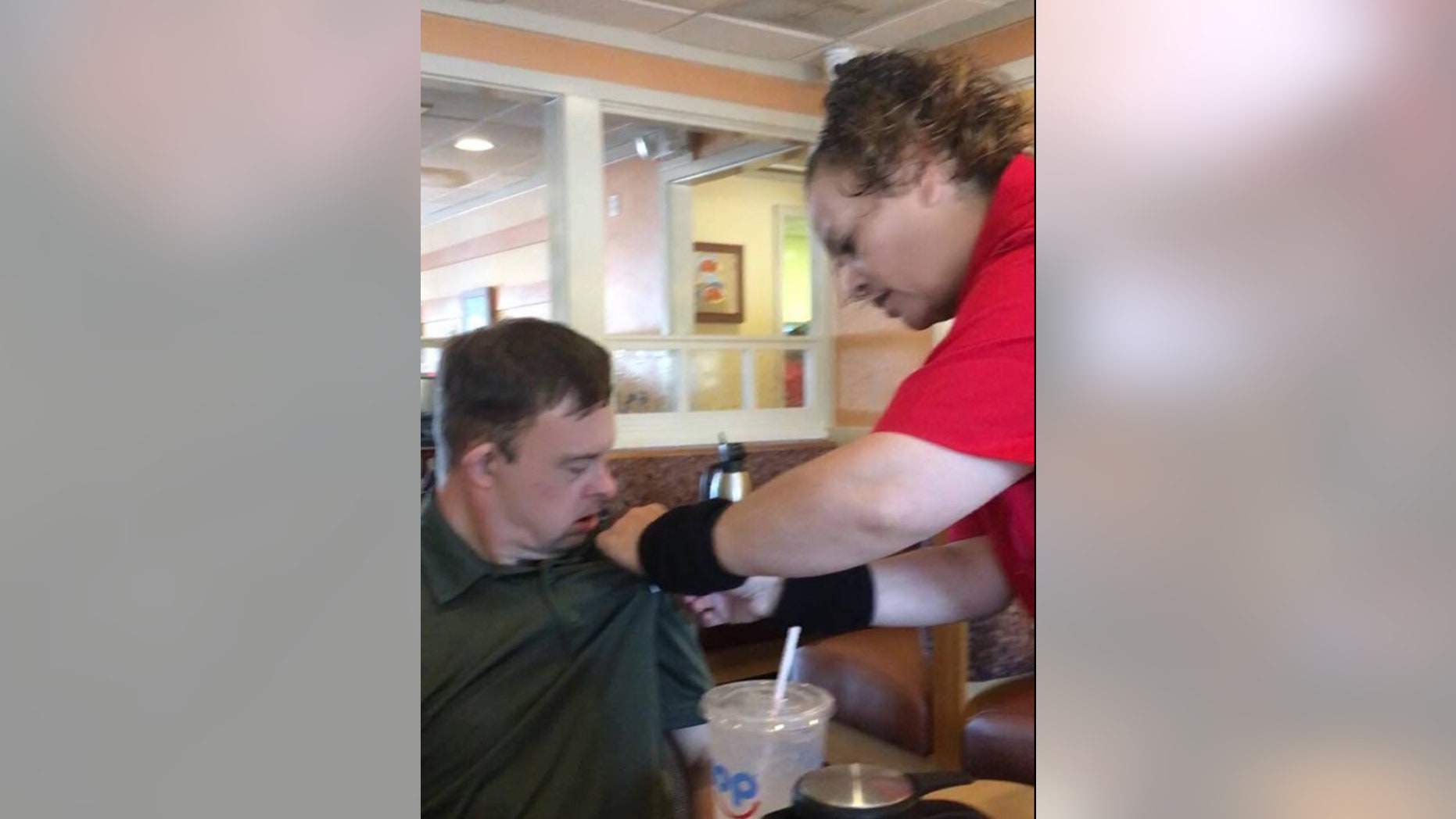 One Texas IHOP server's act of kindness has since gone viral online.