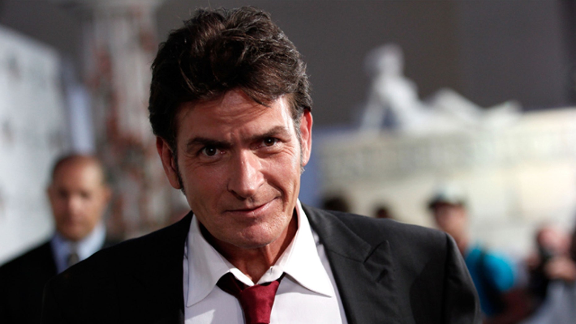 LOS ANGELES, CA - SEPTEMBER 10: Roastee Charlie Sheen arrives at Comedy Central's Roast of Charlie Sheen held at Sony Studios on September 10, 2011 in Los Angeles, California. (Photo by Christopher Polk/Getty Images)