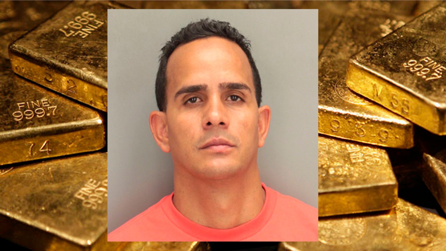 Raonel Valdez skipped bail in Miami following a $2.8 million gold heist and is now believed to be either in the Bahamas or somewhere in South Florida. (AP Photo/Seth Wenig, File)