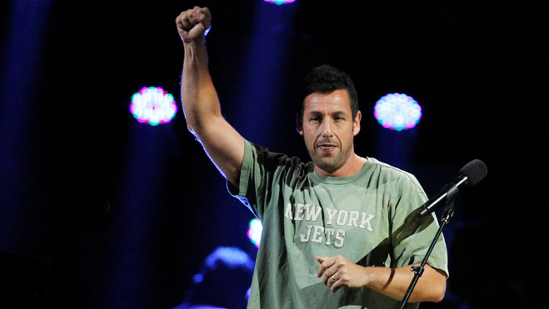 Adam Sandler's 'Hallelujah' takes center stage at 121212 concert