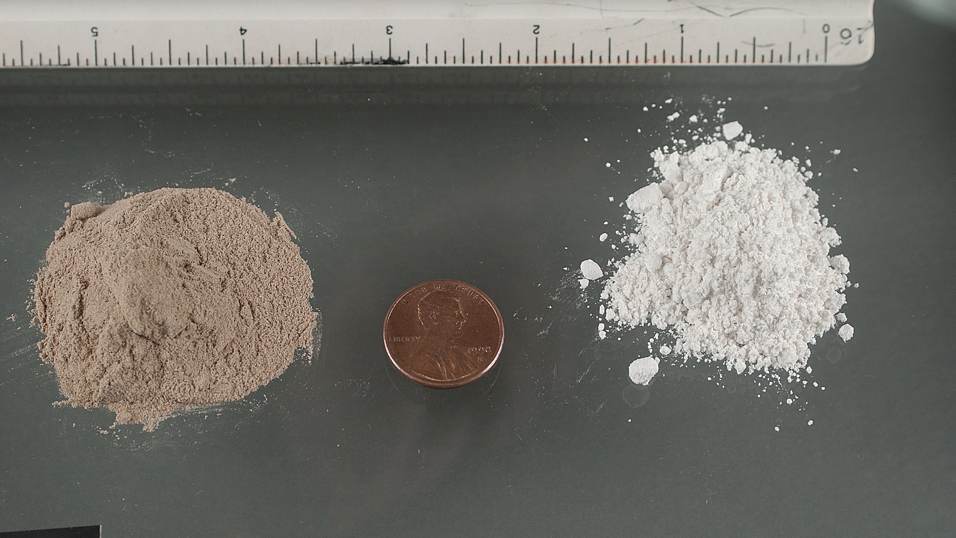 Heroin (r) south east asian (L) south west asian