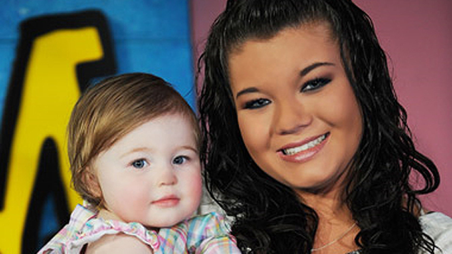 'Teen Mom' Star Amber Portwood and daughter Leah at the MTV reality series finale.