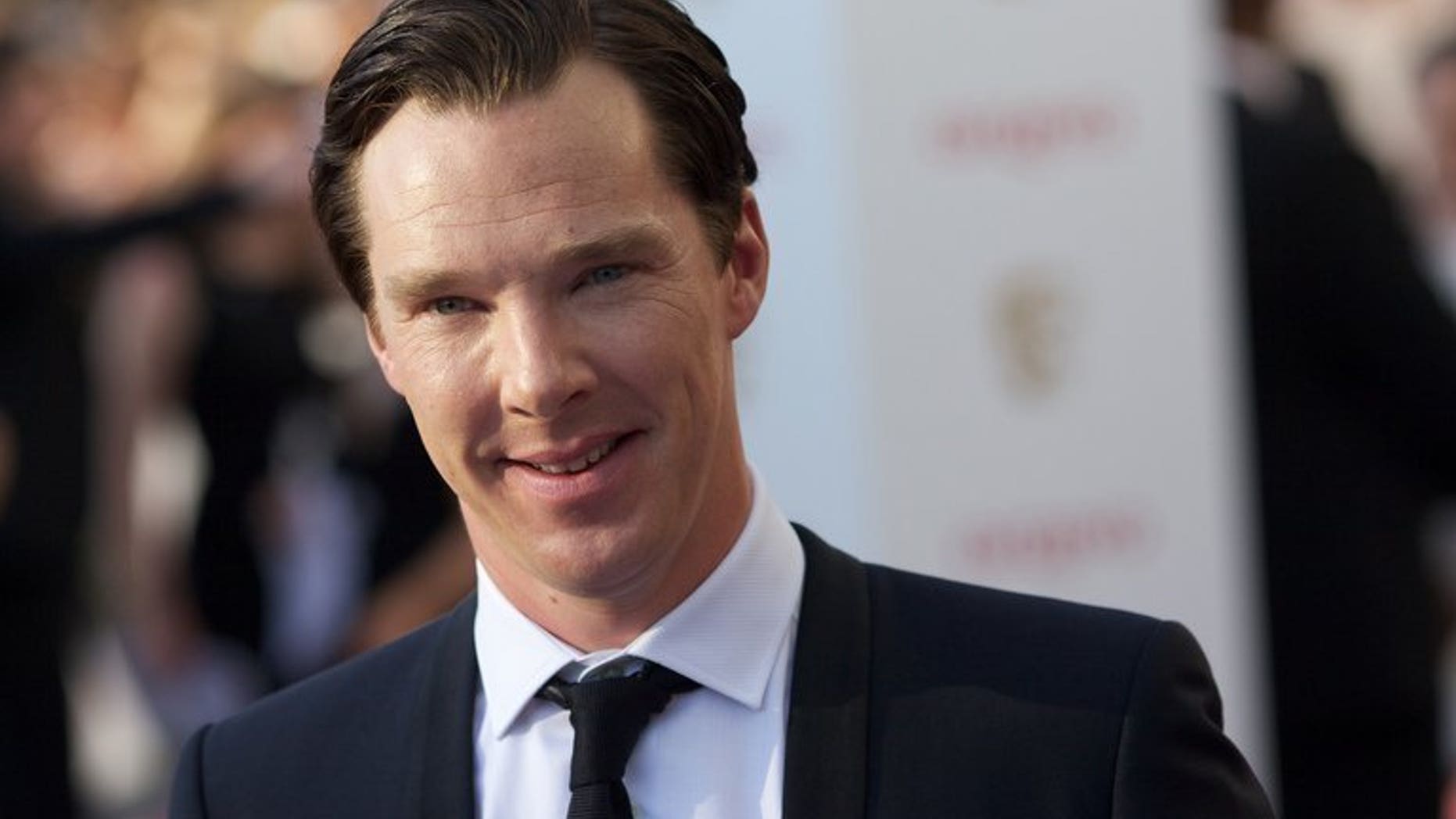 British actor Benedict Cumberbatch arrives for at the Royal Festival Hall in London, on May 27, 2012. The Toronto International Film Festival opens in September and Bill Condon's 'The Fifth Estate,' starring Benedict Cumberbatch as WikiLeaks founder Julian Assange will kick off the 38th edition of the festival.